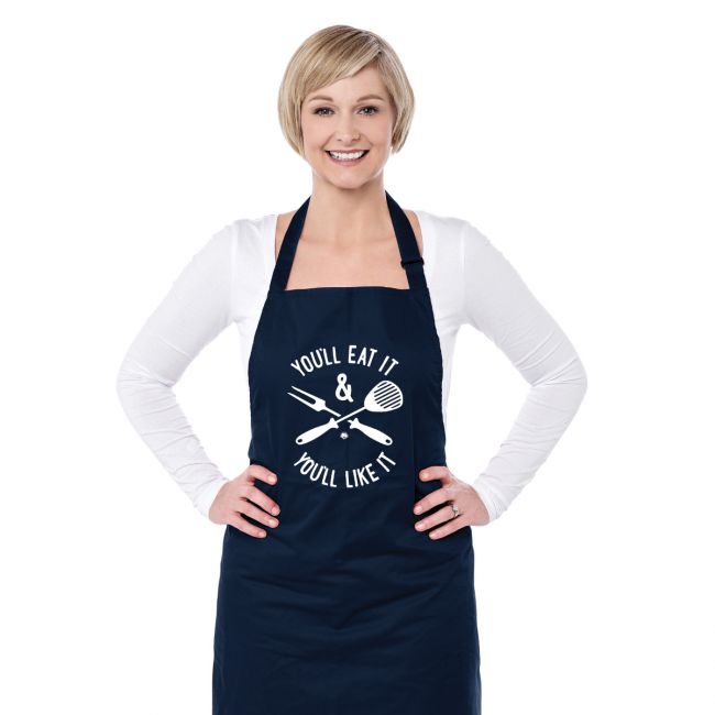 You'll Eat It & Like It/Funny Apron/Funny Gift For Mom/Cooking